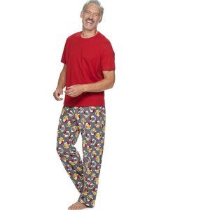 Mens Croft & Barrow SANTA BEERS Christmas Pajamas Set Size Small  NWT